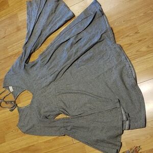 Altar'd State bell sleeve striped dress small